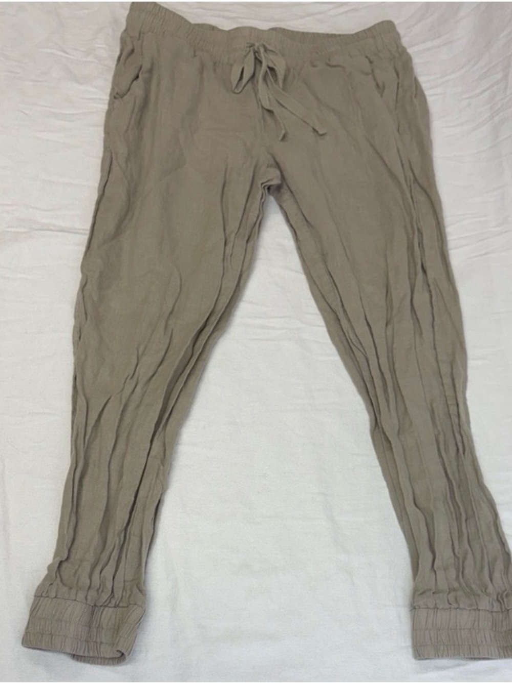 Cloth & Stone Women’s Linen Joggers Small